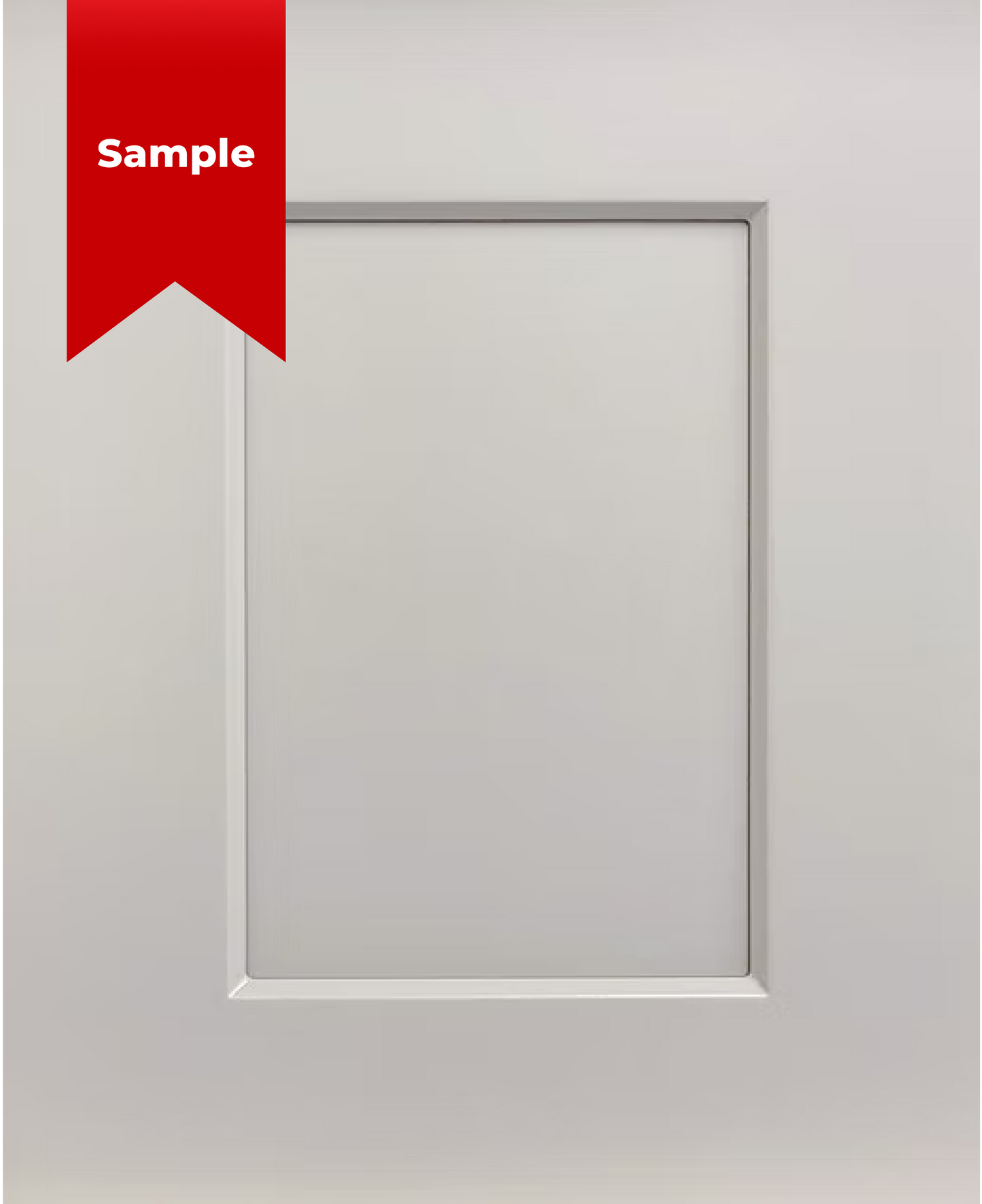 Light Grey Shaker - Sample Door