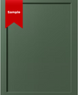 Cypress Green Shaker - Sample Door